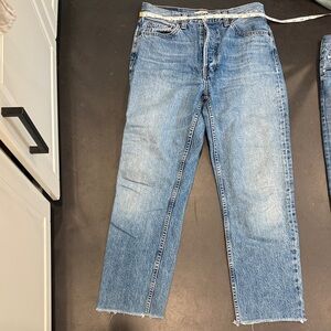 Size 28 women’s Re/Done Classic Blue Straight Jeans